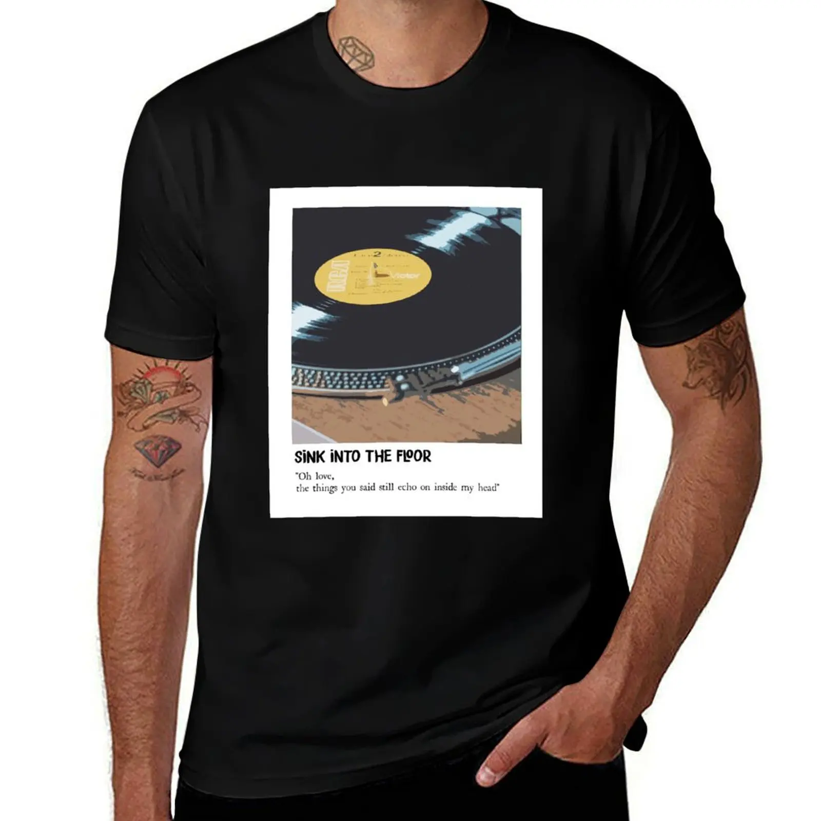 

Sink into the floor T-Shirt t shirt custom print man t shirts cotton man t shirt luxury T-shirt