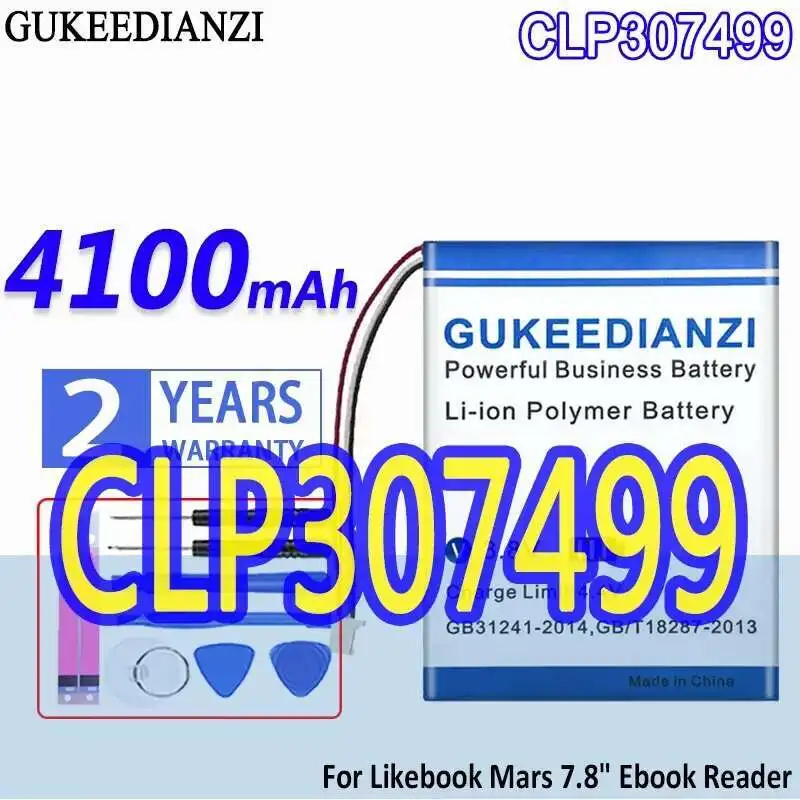 

E - Book Reader Battery High Compatibility 4100mAh CLP307499 For Likebook Mars 7.8" Ebook Reader