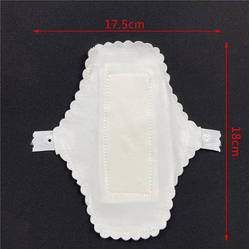 1pc Thin Reusable Soft Menstrual Pads Washable Cotton Cloth Pad Waterproof Panty Liners Women Hygiene Pad