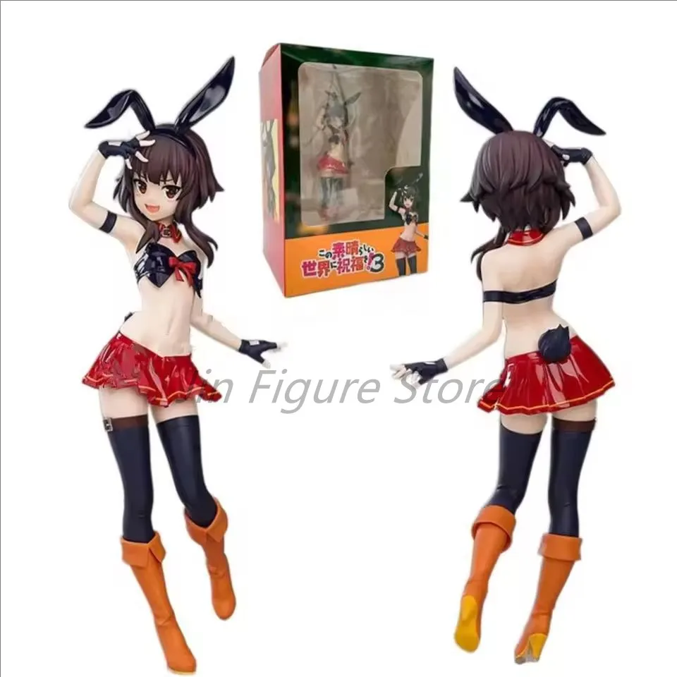 Figura Megumin de 23 cm ¡La bendición de Dios en este maravilloso mundo! Figura de acción de PVC Amine Regalo de cumpleaños Figura coleccionable