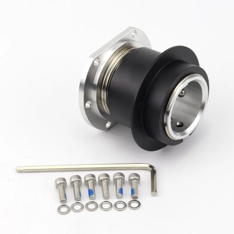 For racing emulator steering wheel metal quick release base