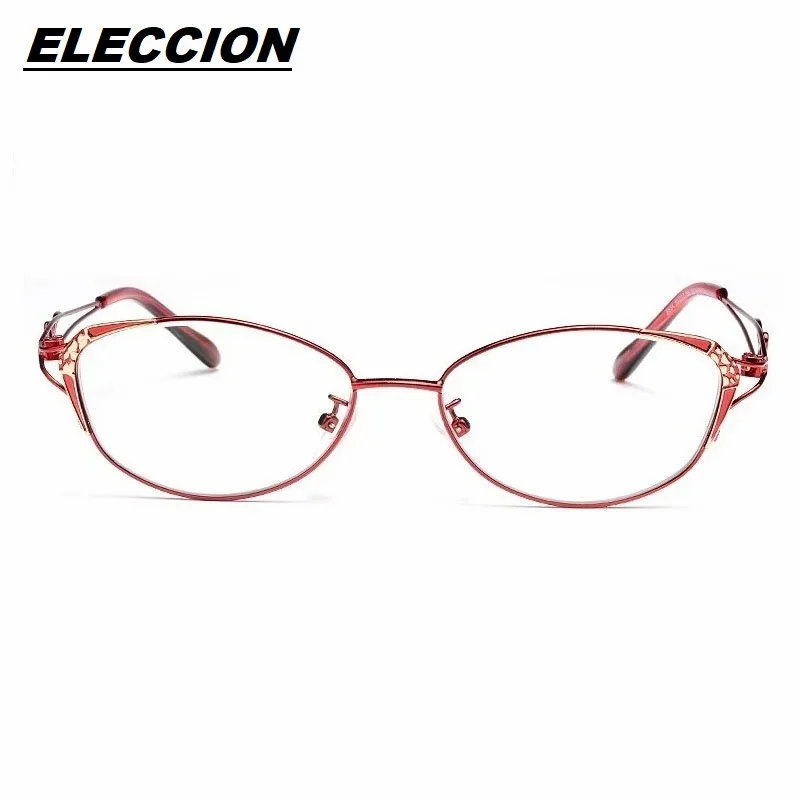 ELECCION Fashion Woman\'s Eyeglass Frames Myopia Optical Glasses Frame Prescription Spectacles Frames For Woman