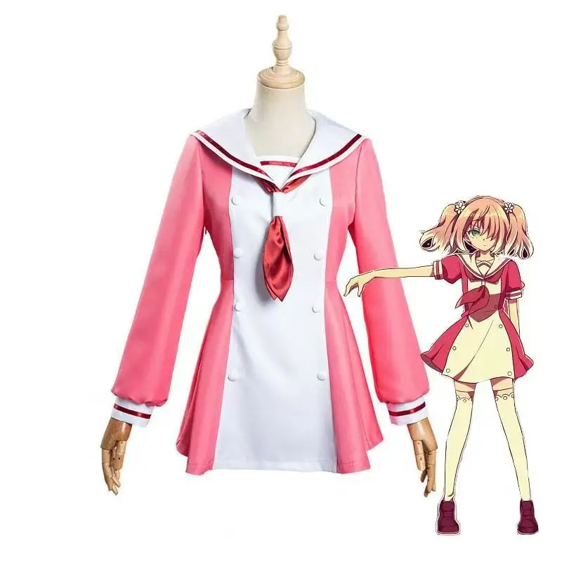 

Abilityless Nana Inspired Cosplay Japanese Anime 2D Dress Full Set