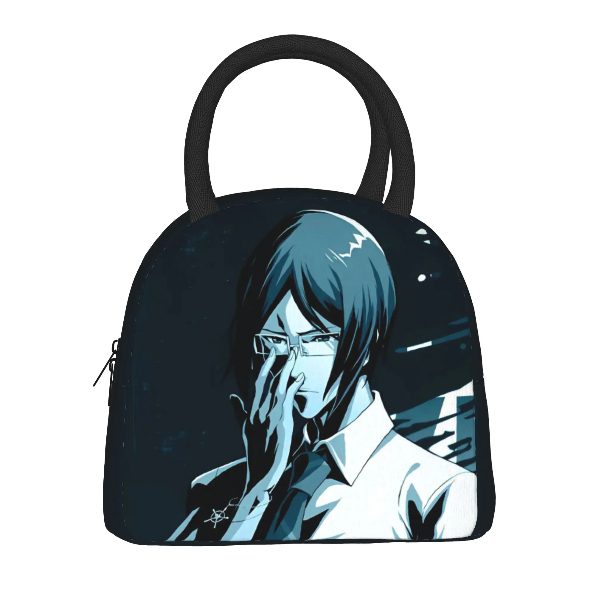 Сумка для еды Bleach Meal Bag Uryu Ishida (4) Kawaii Cool Daily Solid Lunch Bag для школьников к началу учебного года