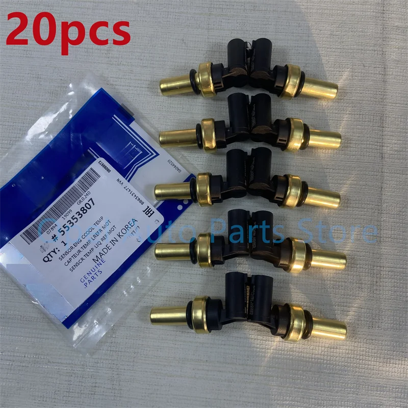 20pcs WATER TEMPERATURE SENSOR Original Coolant Water Sensor Switch 55563530 55353807 For Chevrolet Cruze Sonic Opel Astra