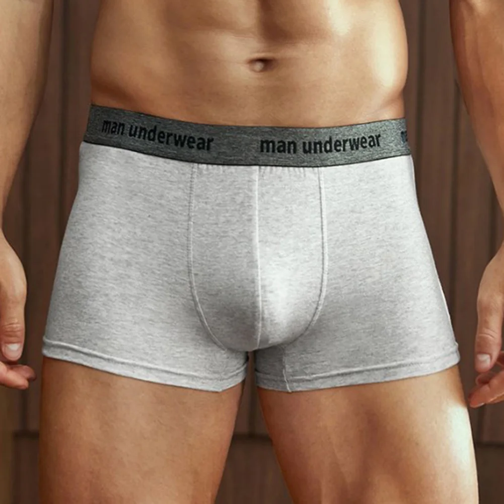 

Men Oversized Mid-rise Brief Underwear Cotton Breathable Underpants Shorts Soft Comfortable Quick-drying Lightweight Pants