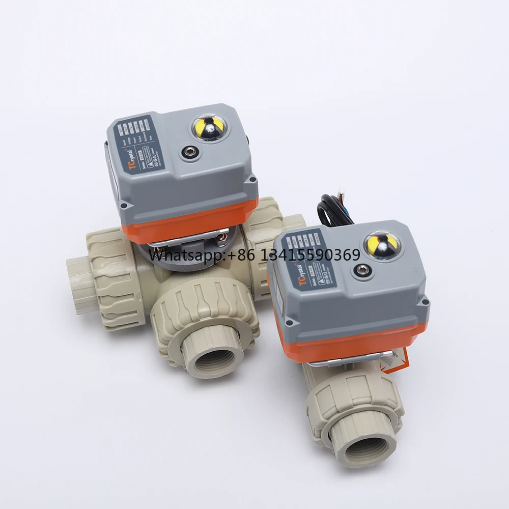 

Motorized PPH 3-way Ball Valve DC24V