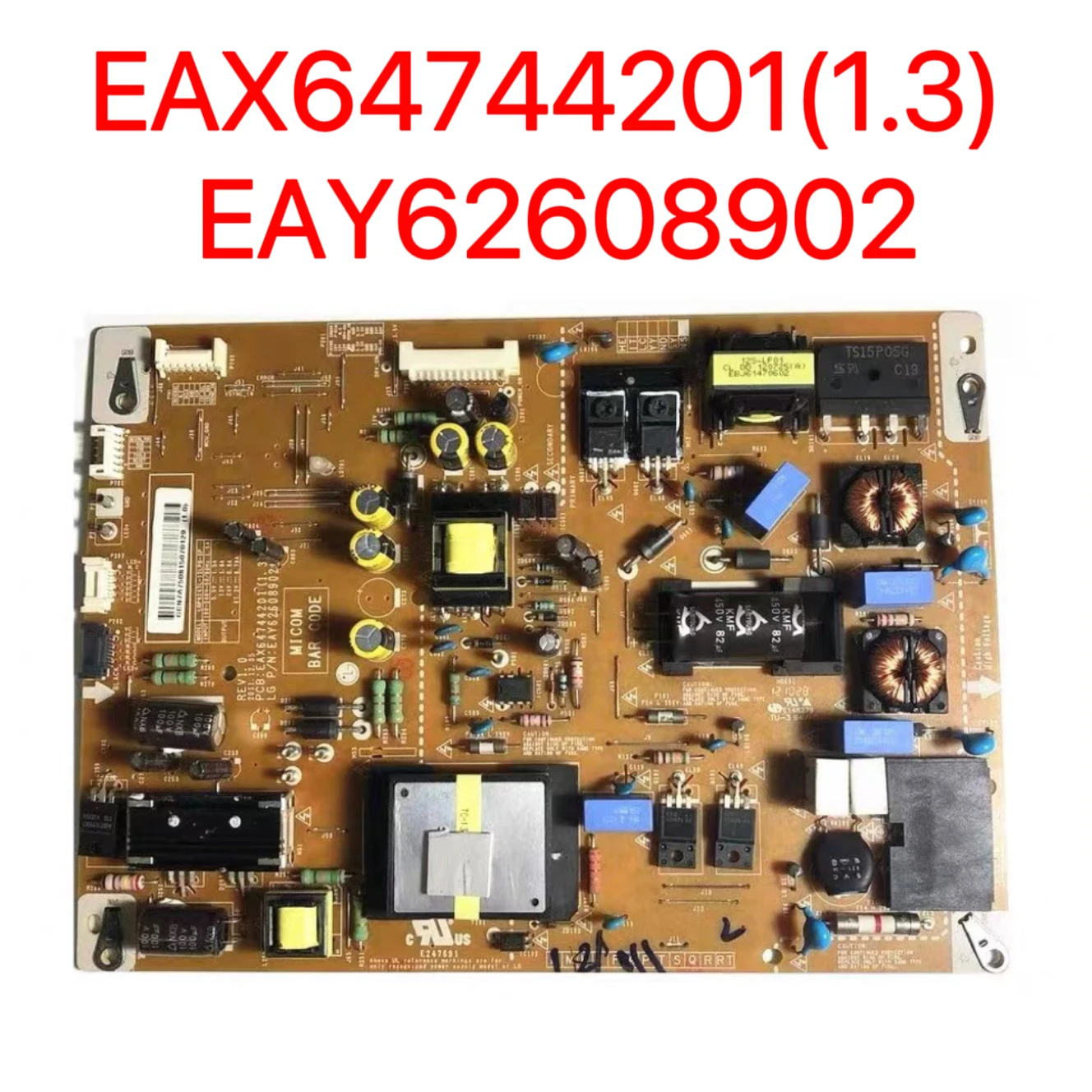 42LM66HO Panneau D'alimentation CE 47LM6femelle EAX64744201 LGP4247L-12LPB-3P EAY62608902 LGP4247L-12LPB