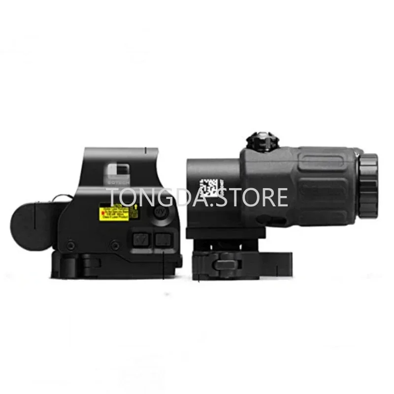 Tactical High Quality Red Dot sight Magnifier picatinny or Weaver Rail 558 G33 Holographic Sight for M416 AR15