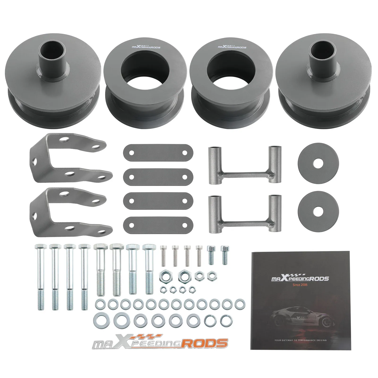 

2.5" Front & 2" Rear Level Lift Kit Extender For Jeep Wrangler JK 2007-2018