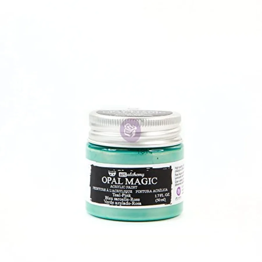 

, Art Alchemy-Opal Magic Acrylic Paint -Teal-Pink