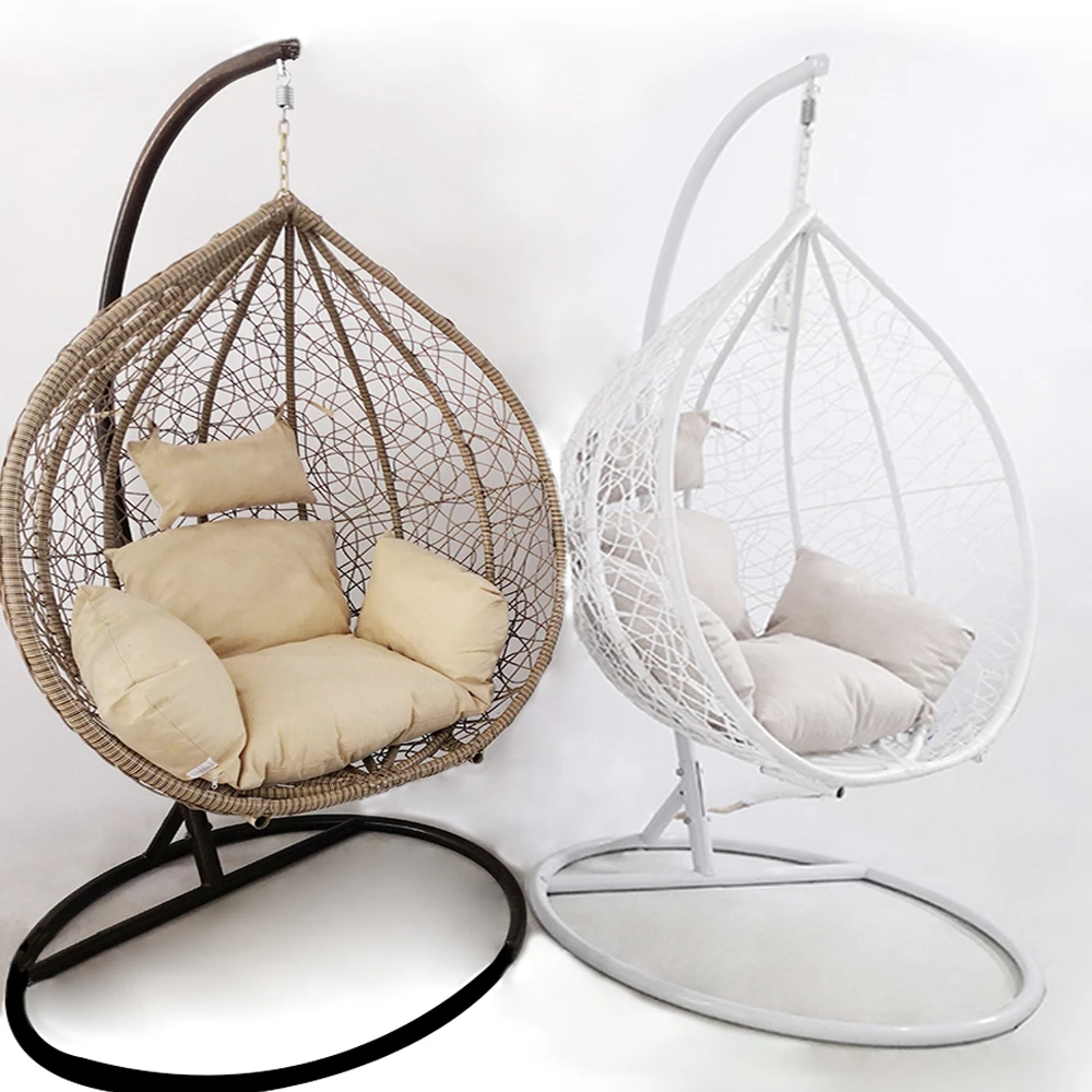 

2026 Cheap Price Indoor Outdoor Acrylic Modern Hanging Swing Chair Bamboo Patio Rattan Wicker Egg Swing clear Chairpromote sales