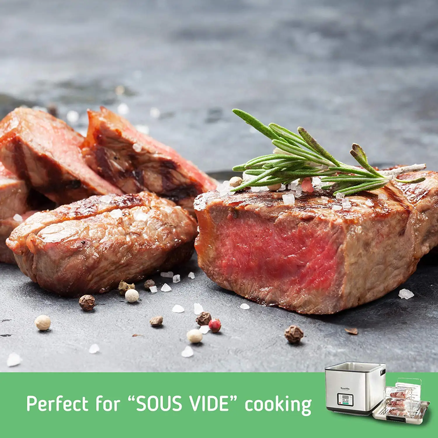 Пакеты для вакуумной упаковки продуктов, 12 + 15 + 20 + 25 + 28 см