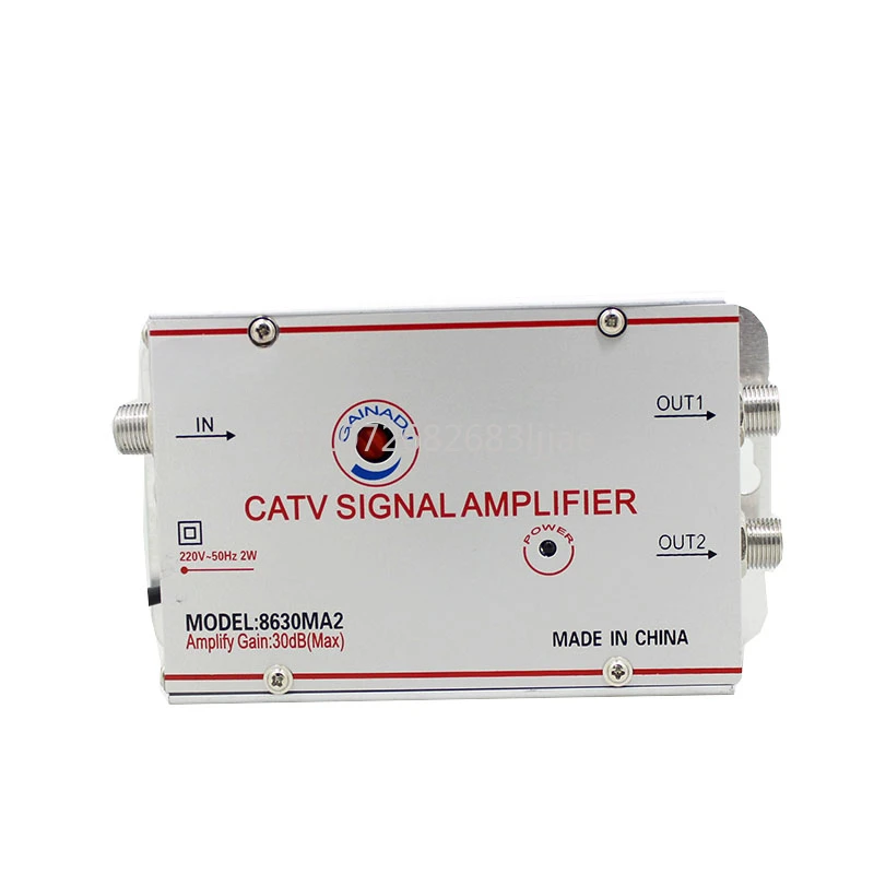 

Home Cable TV Amplifier Analog Digital One - Two Analog Enhanced Ground Wave Signals CATV Signal Amplifier