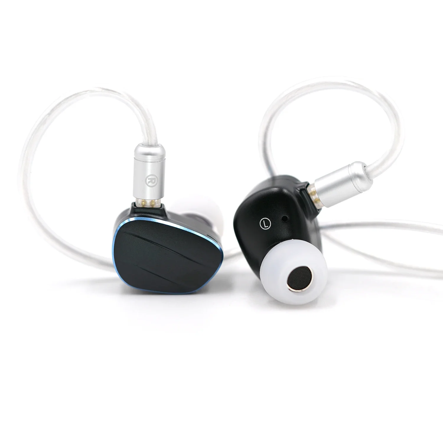 Imagem -02 - Fone de Ouvido Hifi Bqeyz-cloud Fones com Fio Driver Dinâmico 10 mm Iem 68 mm Passivo Intra-auriculares