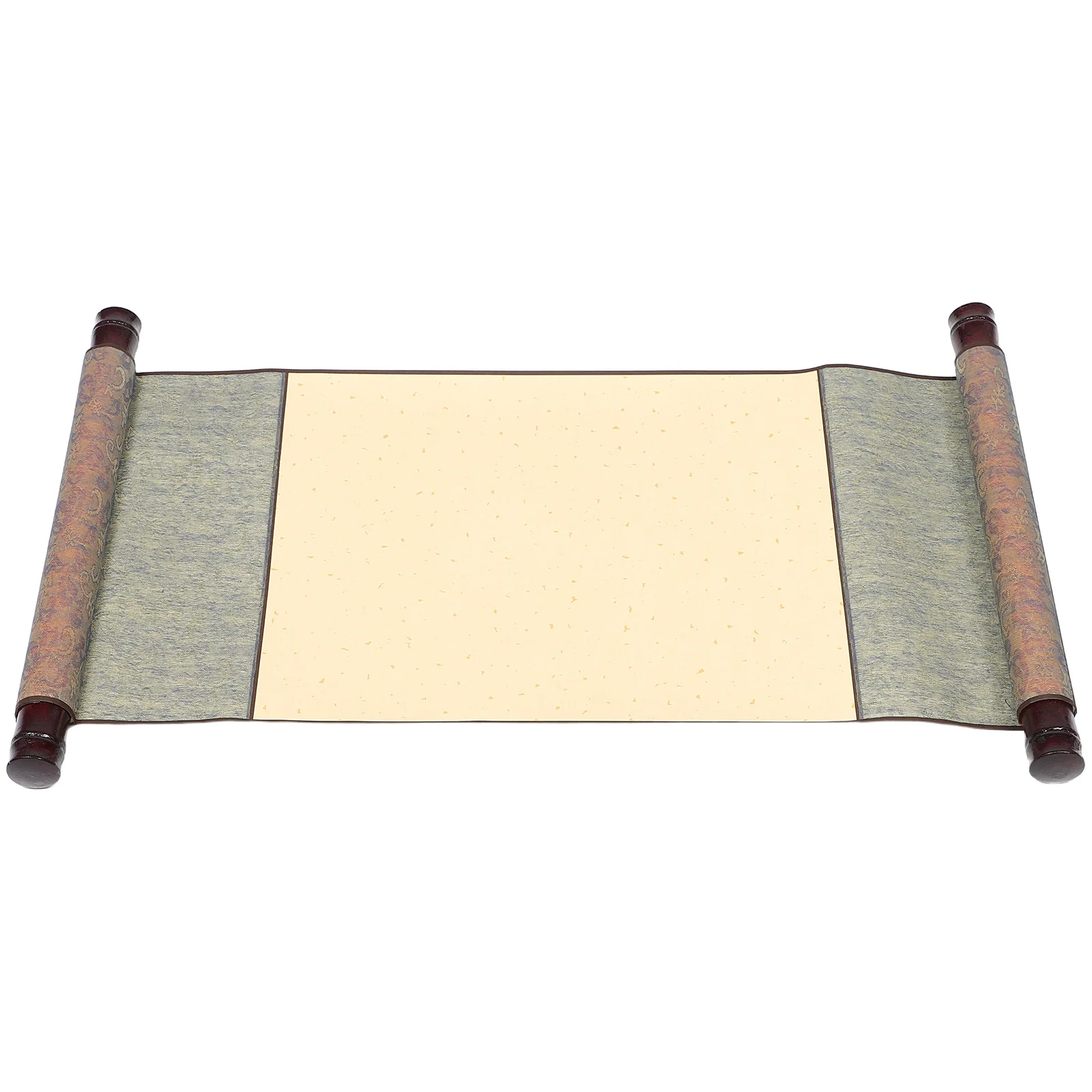 

Blank Chinese Calligraphy Scroll Double- Mounted Rice Paper Art Hanging Scroll For Painting Paper Cutting Practice