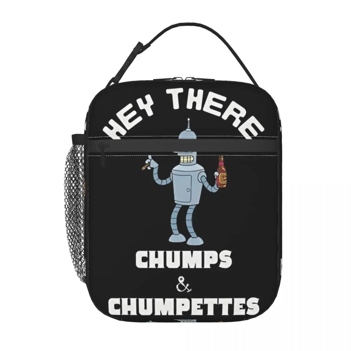 

Futurama Bender Product Изолированная сумка для обеда для школьного хранения коробки для еды Портативный холодильник Термальные коробки для обеда