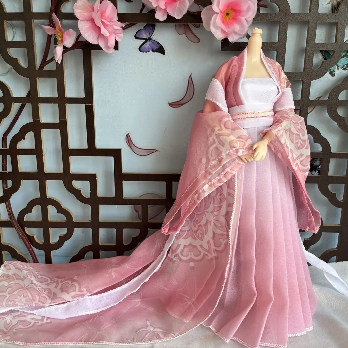 Nieuwe Aangekomen 1/6 Pop Kleding voor 30 cm Bjd Pop Oude Kostuum Dress Up Meisje Speelgoed Speelhuis Mode pop Accessoires, geen Pop