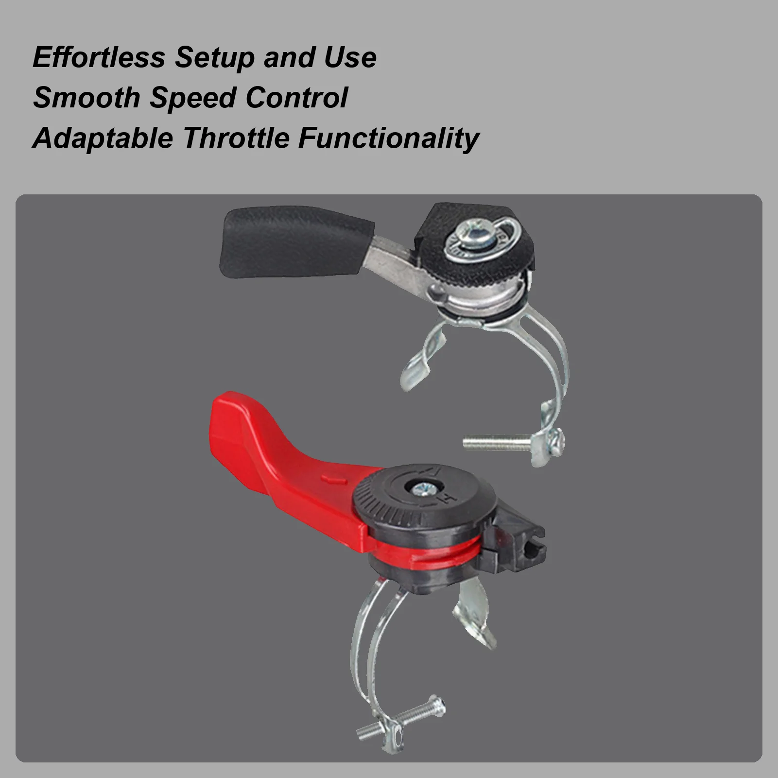 

Tiller Throttle Control Thumb Throttle Control Lever Assembly Replacement Parts Throttle Lever Control Tiller for Road Cutter