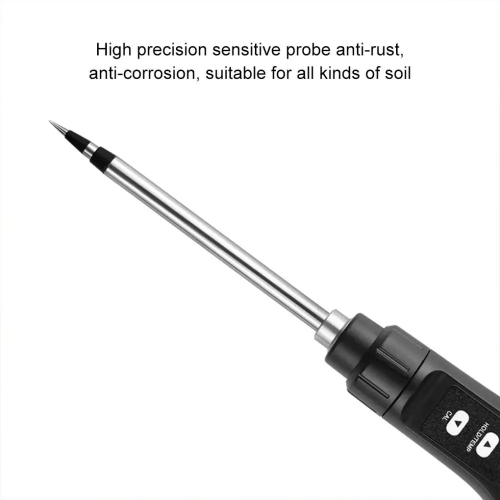Digital Display Soil EC Analyzer CF Measurement TDS Measurement Soil Temperature Tester Professional Accurate