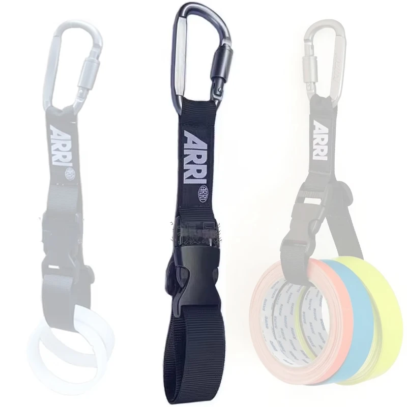 Cuerda colgante adhesiva fuerte para equipo de cine y televisión ARRI WCU-4 cuerda colgante de anillo blanco de enfoque inalámbrico con longitud ajustable