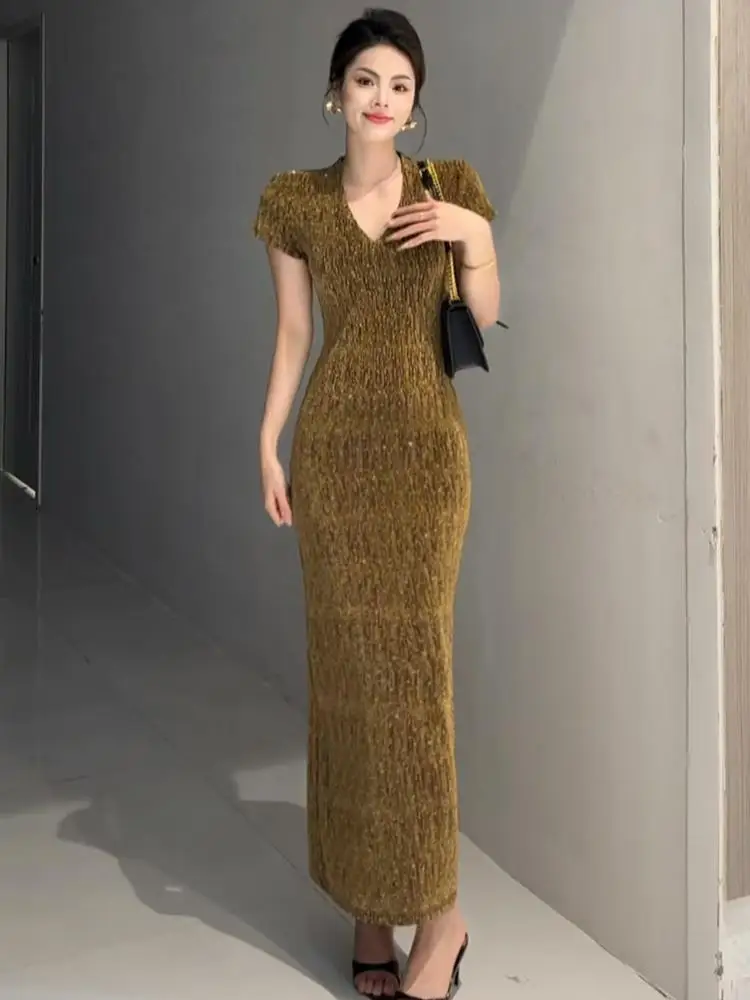 Vestidos femininos vestido amarelo mulher verão cupro apliques em camadas babado cintura solta-ajuste festival de música fairycore juventude artístico