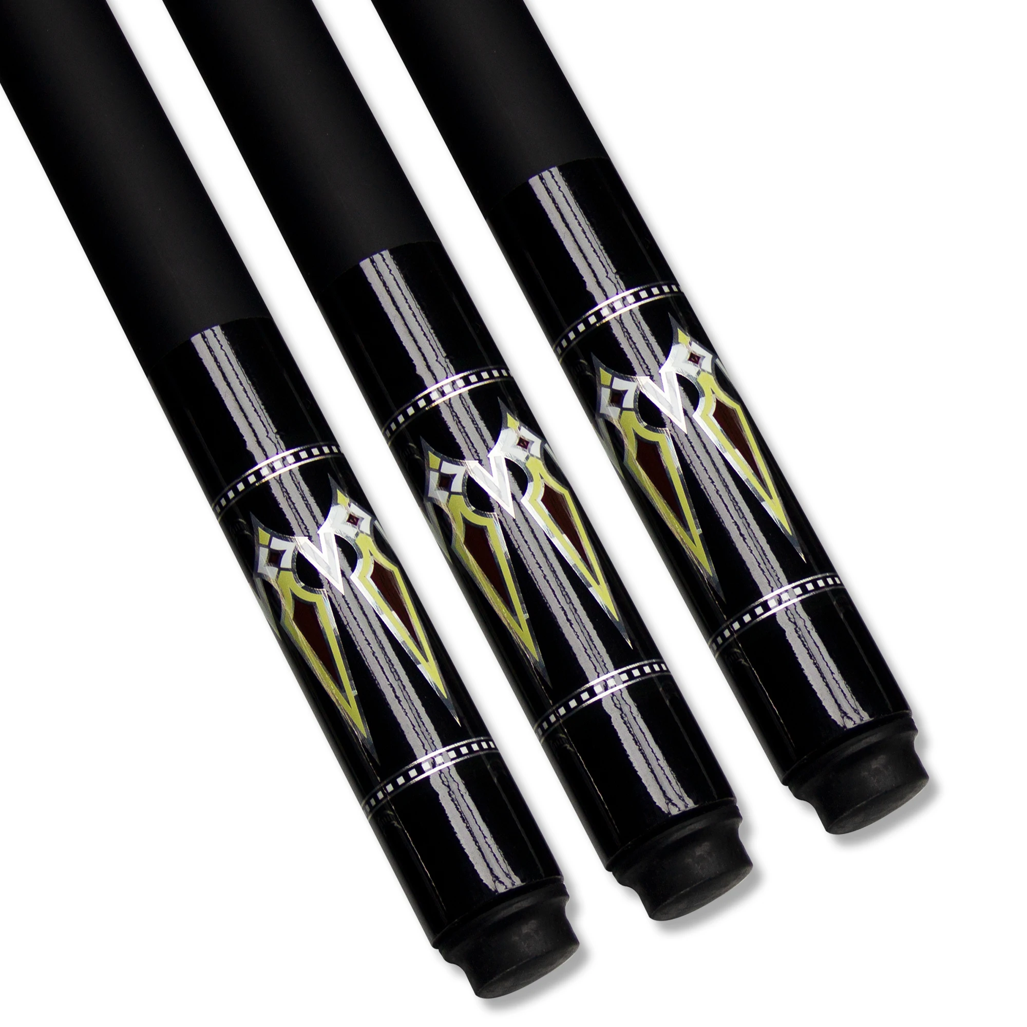 hit productHot Sale Snooker Pool Cue-Stainless Steel Joint Glass Fiber Forearm 10mm Tip Frosting Process Billiard Stick