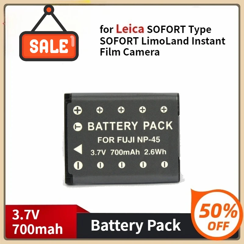 

Для BP-DC17 NP45 Сменный аккумулятор для Leica SOFORT Type SOFORT LimoLand Мгновенная пленочная камера 3,7 В 700 мАч
