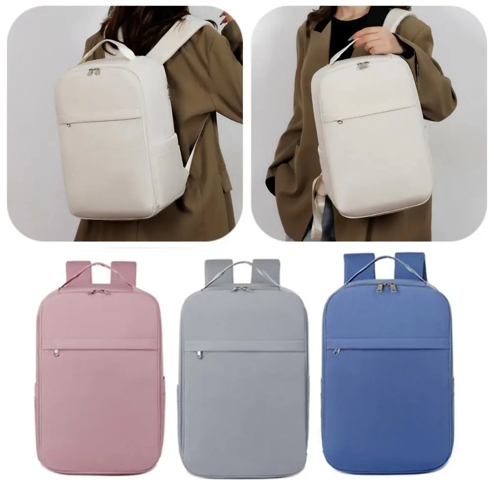 

Large Capacity Business Backpack Multi-Compartment Wide Straps Student School Bag Multi Functional Lightweight
