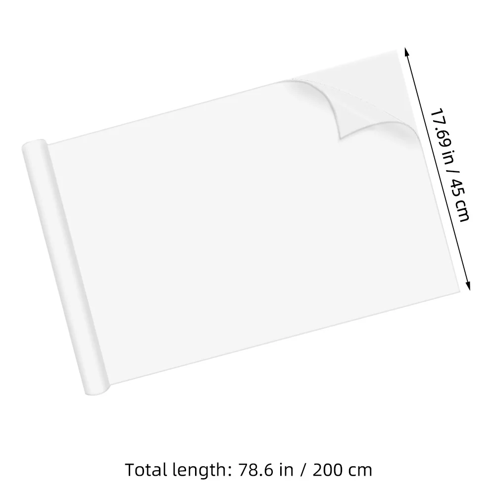 Dry Erase Whiteboard Sticker Reusable Self Adhesive Wall Board Easy Clean DIY Planner for Office Classroom Fridge