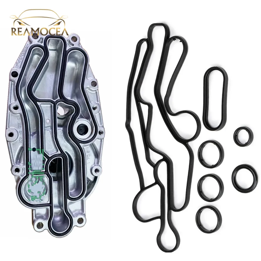 Guarnizione guarnizione radiatore olio motore Reamocea per Land Rover Range Rover Velar Sport Discovery 4 LR4 OEM LR 040738 /LR 013149 /LR 124259