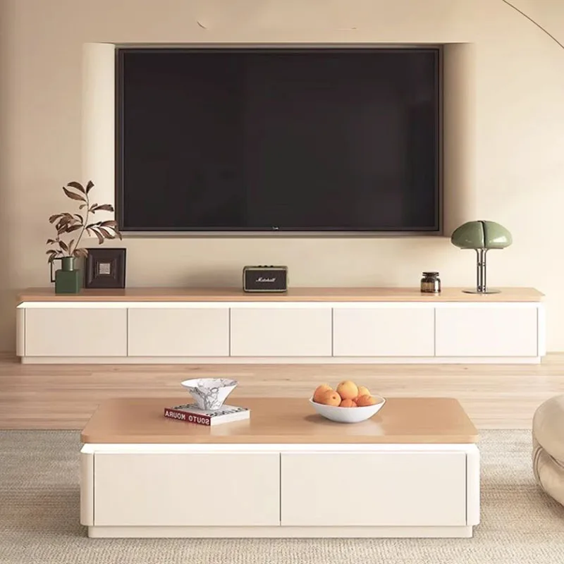 

Organizer Universal Tv Stands Living Room Mobile Display Luxury Wood Drawers Storage Tv Table Minimalist Muebles Home Furniture
