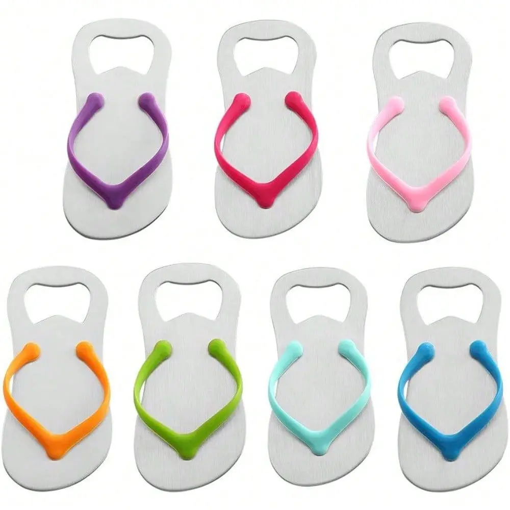 7 Pack FlipFlop Bottle Opener, Gift Wrap For Each Opener