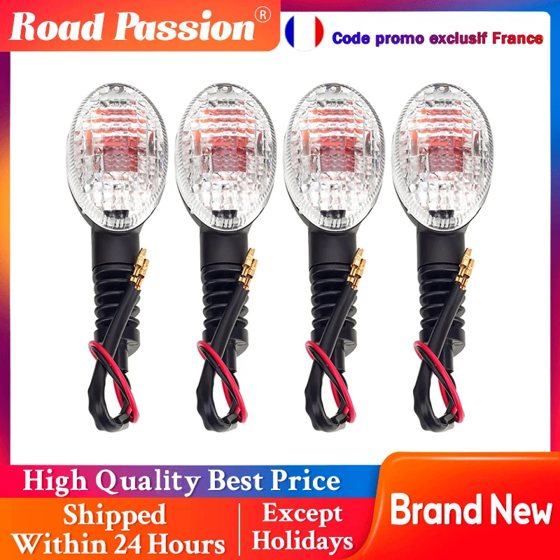 Clignotant de moto, lampe indicateur pour KAWASAKI KLX125 KLX150 KLX250 D-TRACKER EX250 Ninja 250 250R KLX 125 150 EX 250