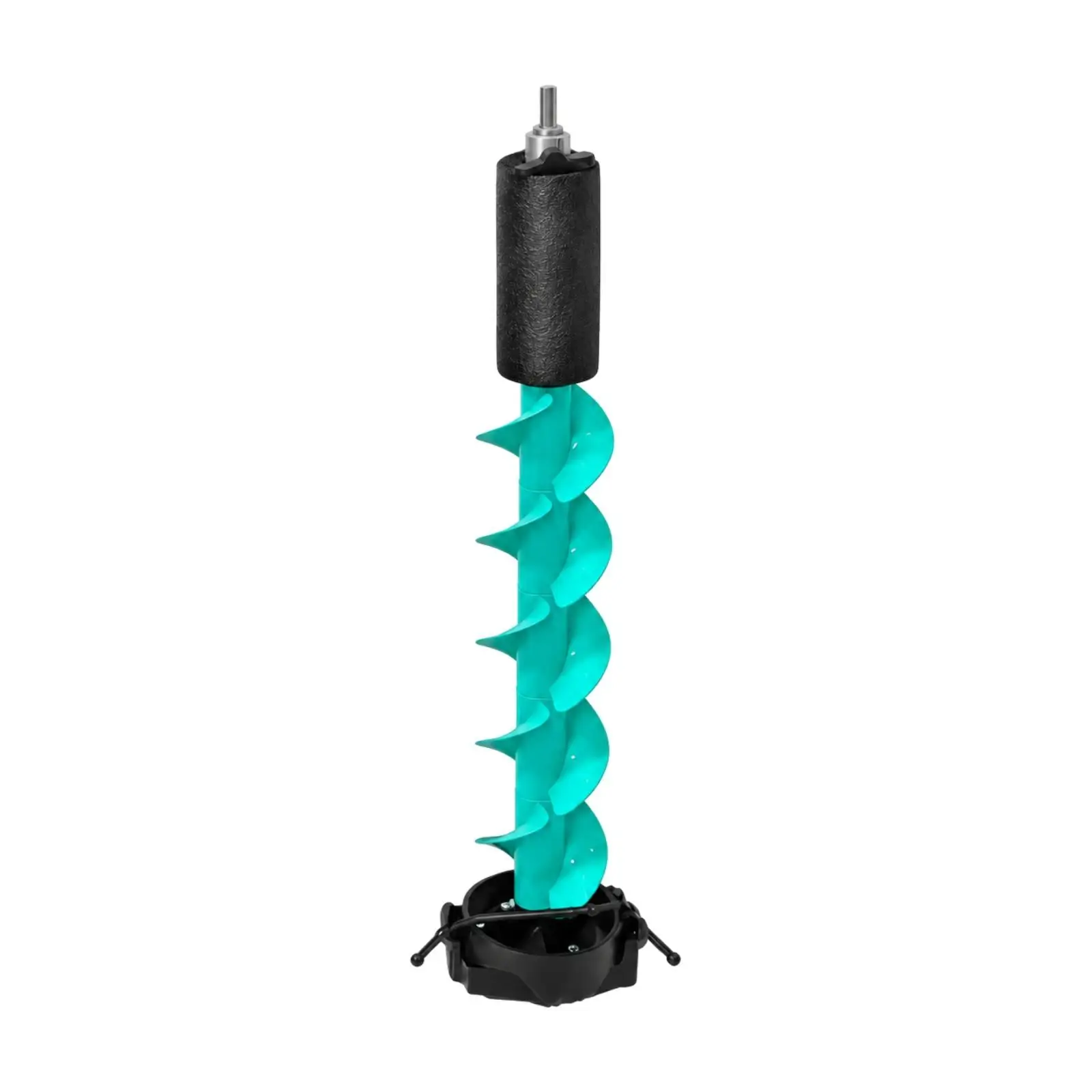 Portable Ice Auger with Helical Ice-Fishing Auger Sturdy Tool for Winter Anglers, Glacial Lakes