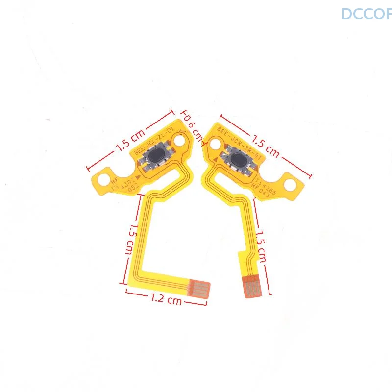1 Pcs ZR ZL Button Key Ribbon Flex Cable For Switch2 JoyCon2 Repair Part Replacement