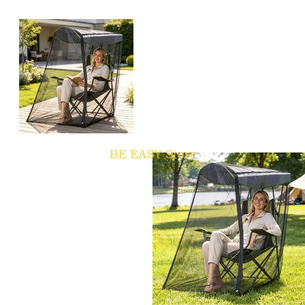 E28F Ventilated Outdoor Insect Cover for Camping and Reading Breaks