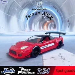jada1/24 Fast & Furious Honda NSX Sports car Alloy metal model decoration collection gift