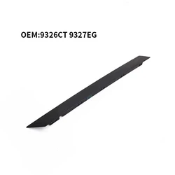 9326CT 9327EG SLIDE GUIDE TRIM for Peugeot 508 Citroen C6 glass seal decoration front triangular WINDOW JOINT MOULDING