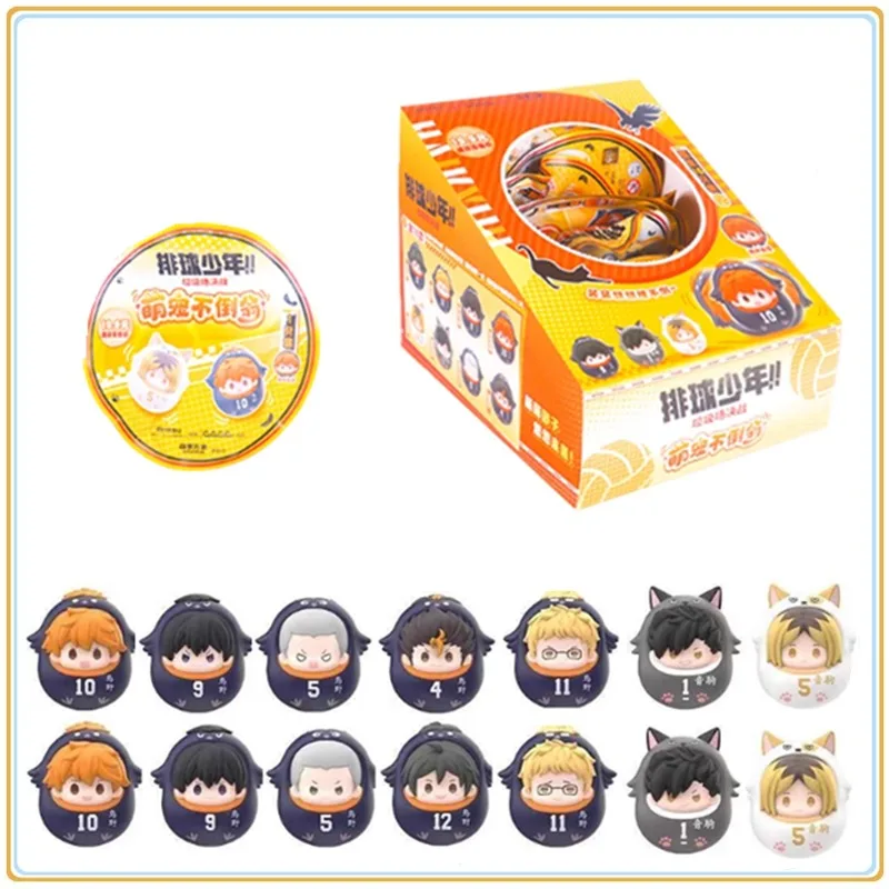 

In Stock Original Haikyuu!! Youth Garbage Dump Battle Cute Pet Tumbler Blind Box Desktop Decoration Anime Character Toys Gifts