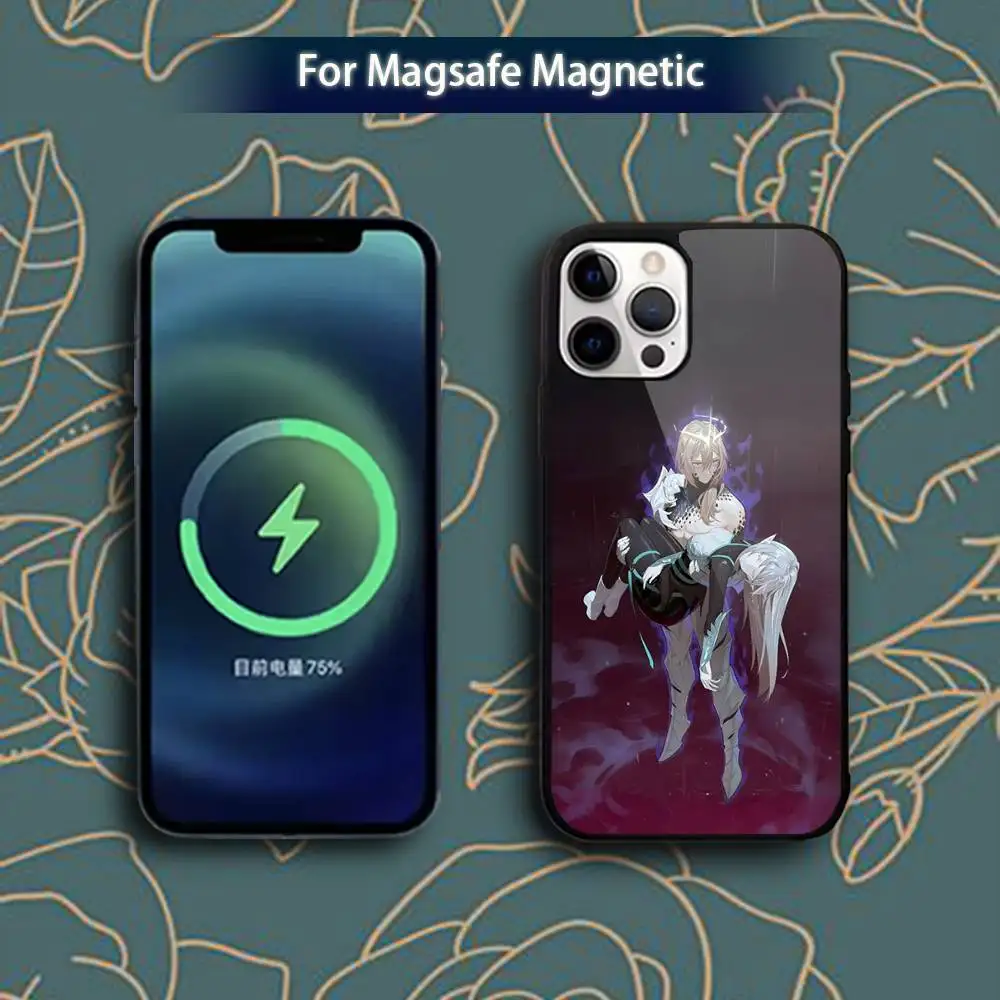 حافظة هاتف B-Beginning After E-End لهاتف iPhone 16,15,14,13,12,11,Pro,Max,Plus,Mini,Magsafe,حافظة شحن لاسلكية مغناطيسية