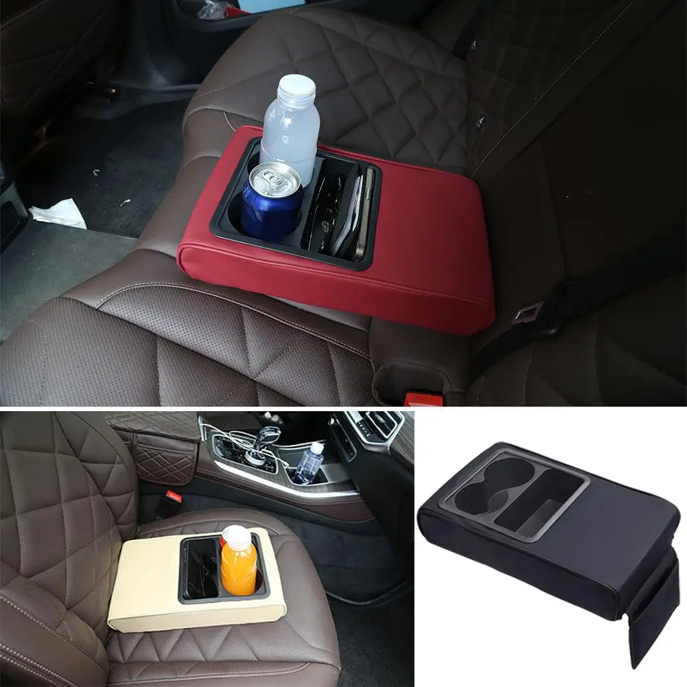 

Universal Car Central Armrest Pad Center Console Styling Mat Arm Protect Cover Pad Comfortable Armrest Seat Pillow Rest Cus D3O0