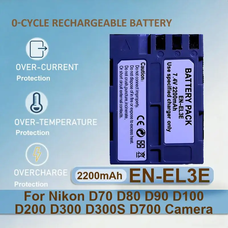 Battery For Nikon D…