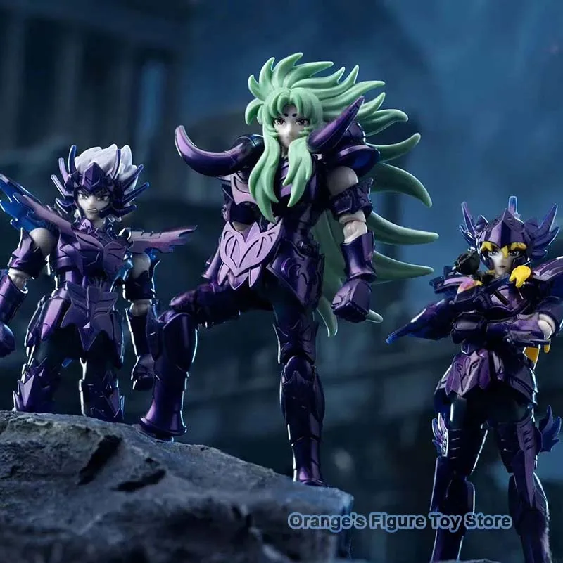 IN STOKCK Blokees Saint Seiya Starry Collection Wave 5 Full Set Case Assemble Model Full Series Articulated Ornament Gifts