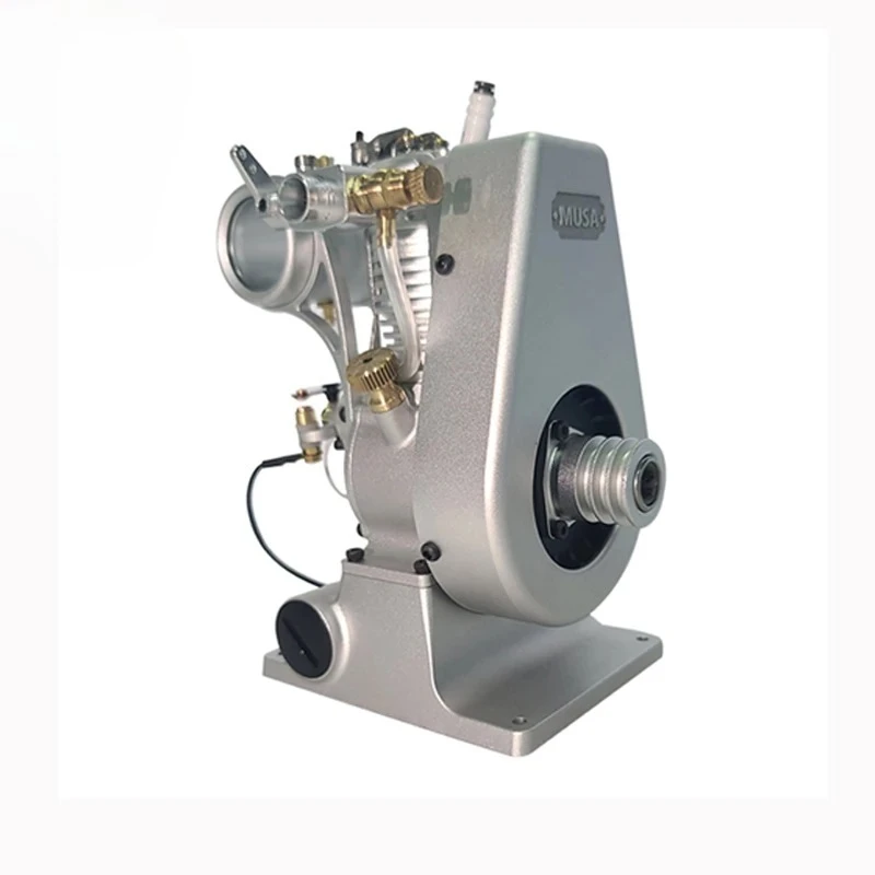 

Air Cooled Engine Model MUSA Can Start All Metal Single Cylinder Model DIY Engine Assembly Physics Experiment Toy