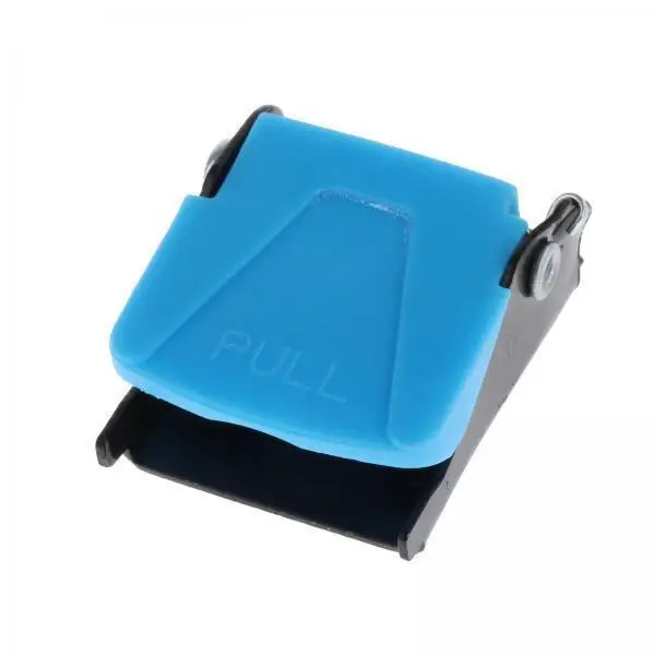 5xDurable Roller Skates Strap Buckle Skates Strap Clasp Repair Accessories Style C Light Blue