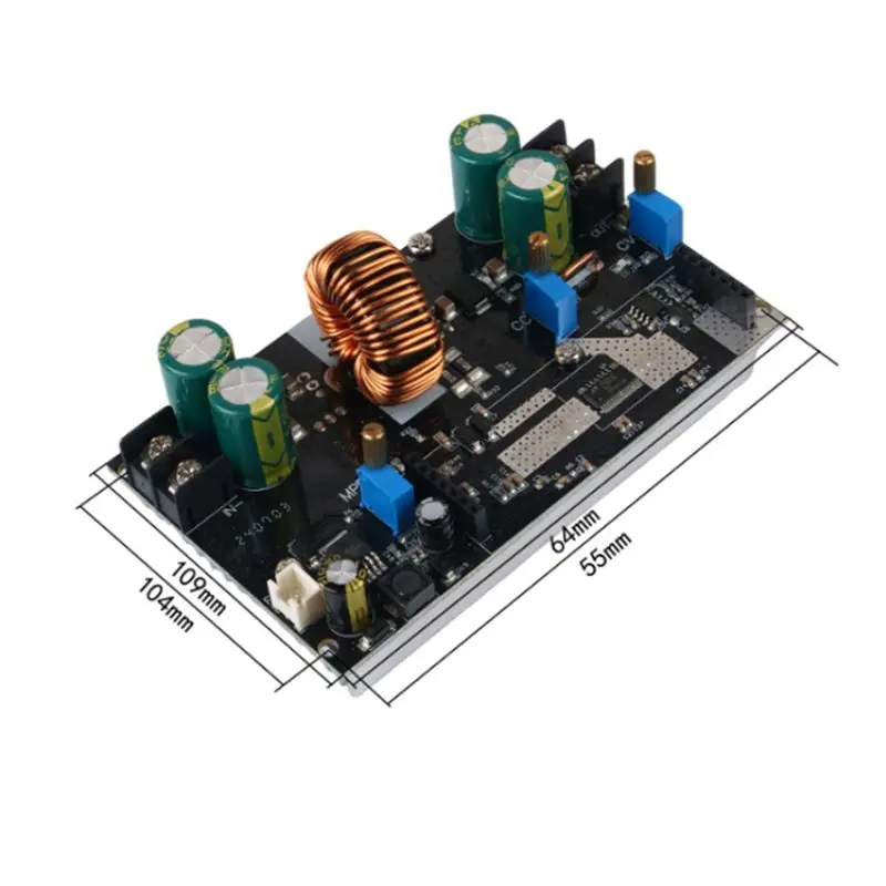 AT02-Solar Charging Buck Converter Module 300W 20A 300W Buck-Boost Auto Synchronous Rectifier Power Module 20A MPPT