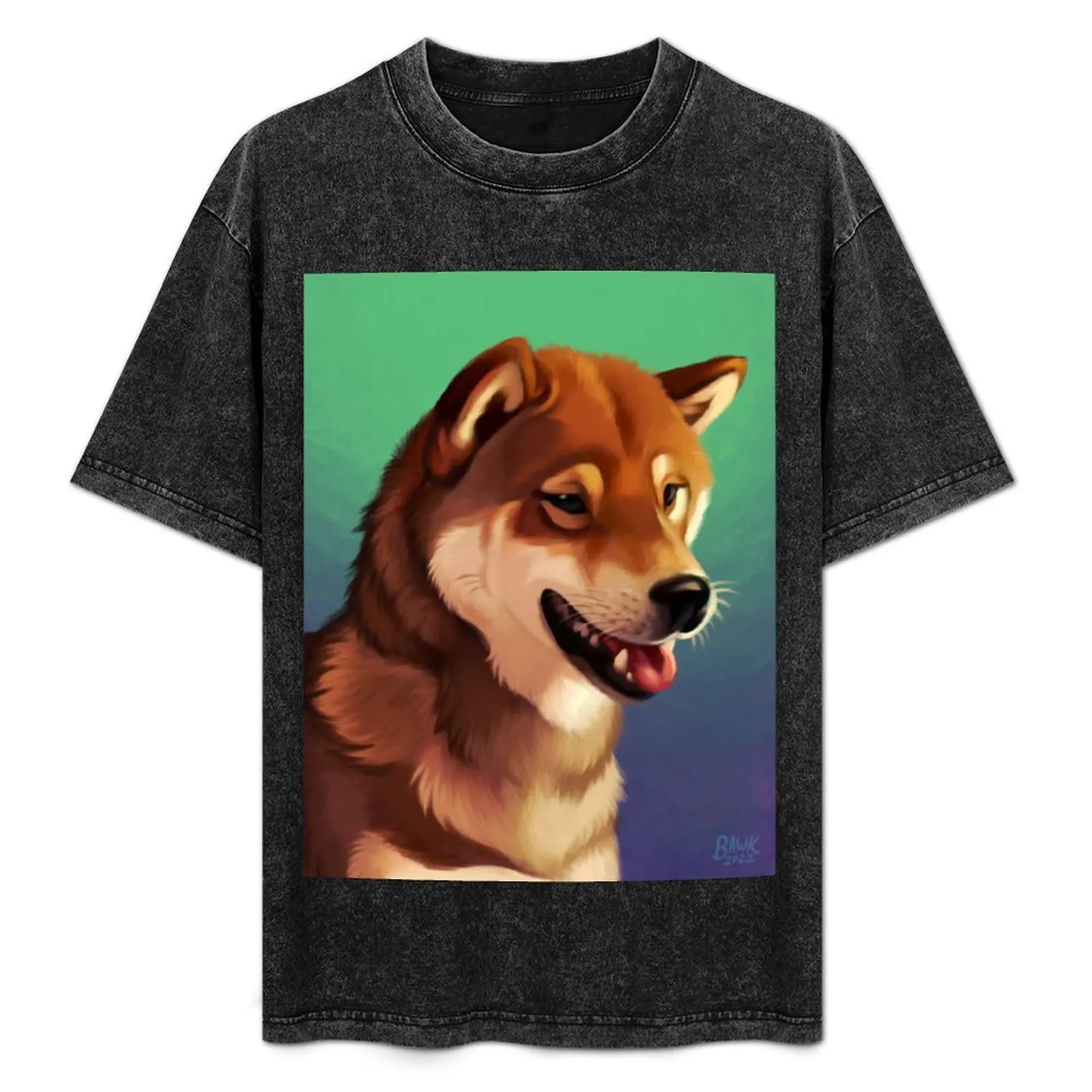 

Футболка Sesame Shiba Inu для повседневной носки