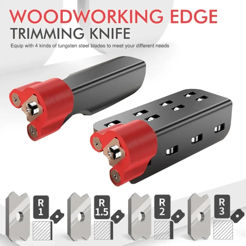 Woodworking Edge Trimming Knife Adjustable Chamfer Manual Planer Woodworking Tools Deburring Tool Edge Trimmer Carpenter Tools