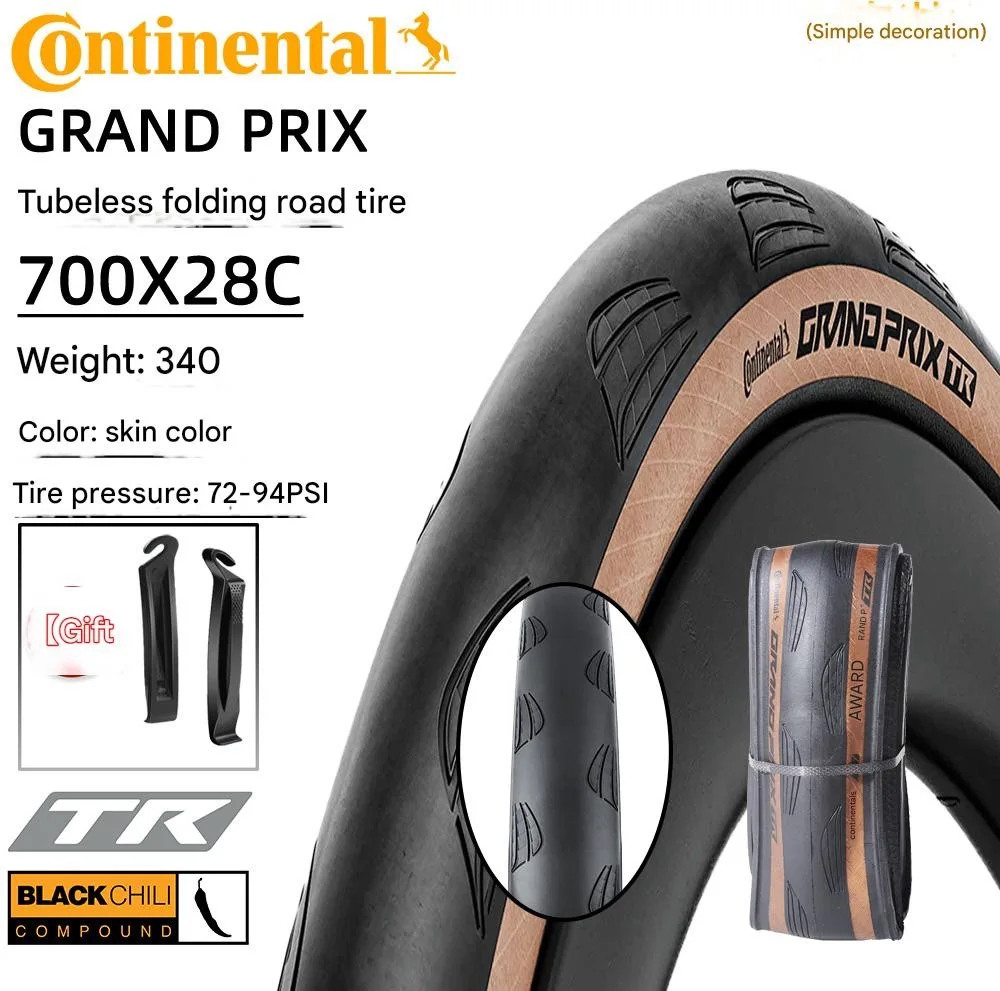 Continental Grand Prix TR Road Bike Tires 700c